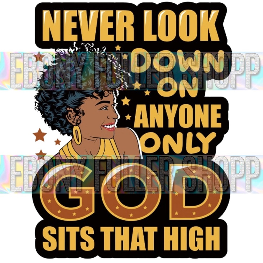 Ready To Press Transfers - Sublimation Heat Press Transfer Melanin Black Queen